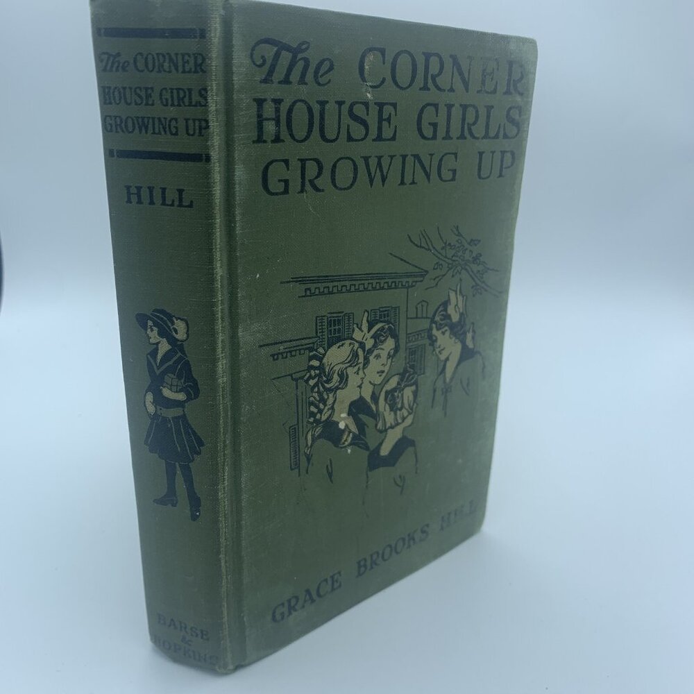 The Corner House Girls: Growing Up — Grace Books Hill — 1918 Illustrated HC